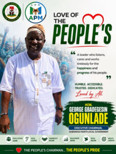 Ogunlade — a name that represents greatness, strength, and distinction.