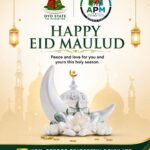 Ogunlade Felicitates Muslims on Eid Maulud, Calls for Peace, Love and Unity